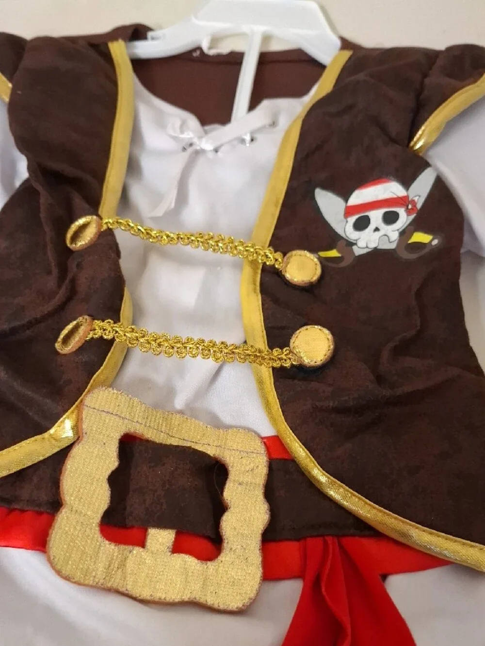 Spooktacular Creations Kids Pirate Costume - Black, Brown, White, Blue